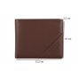 BIAGIOTTI MEN'S LEATHER WALLET WITHOUT COIN POCKET LB-803-270 — view 9