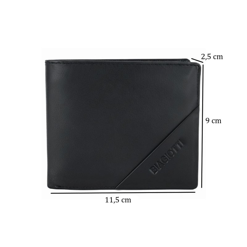 Biagiotti Men's Slim Genuine Leather Wallet LB-803-992 — view 14