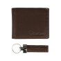 CONTE MASSIMO ESTUCHE DE REGALO CARTERA + LLAVERO PIEL 72-7714KR — vista trasera