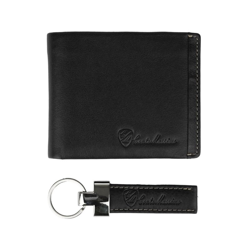 CONTE MASSIMO ESTUCHE DE REGALO CARTERA + LLAVERO PIEL 72-7714KR — vista 7