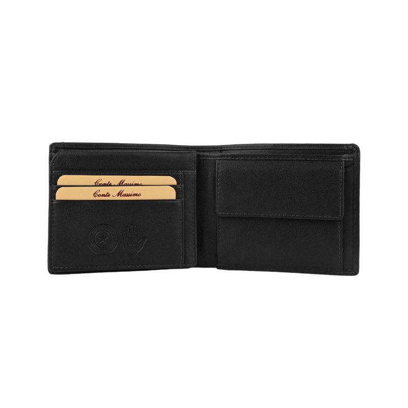 CONTE MASSIMO COFANETTO REGALO PORTAFOGLIO + PORTACHIAVI PELLE 72-7714KR — vista 8