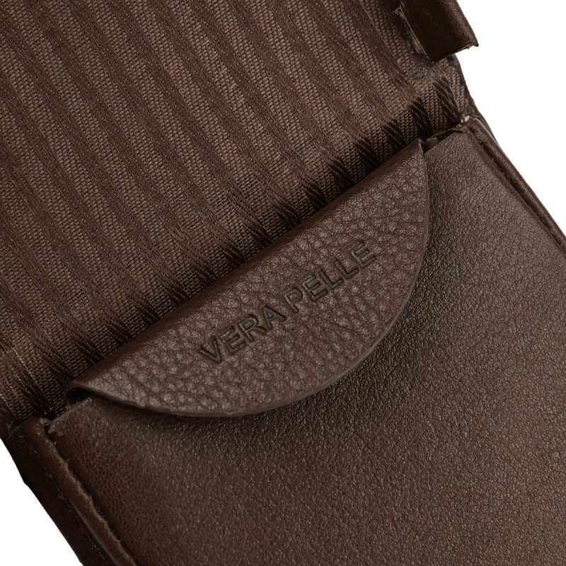 CONTE MASSIMO PORTE-MONNAIE EN CUIR VÉRITABLE CE4434 — vue arrière