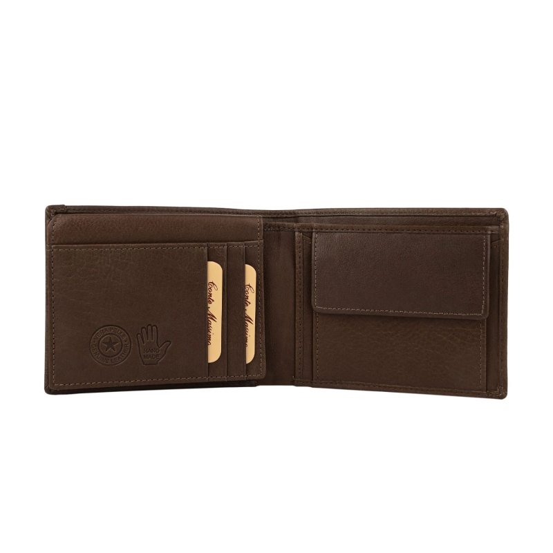 CONTE MASSIMO PORTEFEUILLE HOMME CUIR — vue de face