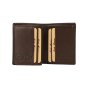 CONTE MASSIMO PORTEFEUILLE HOMME VERTICAL CUIR CM-CE82 — détail logo