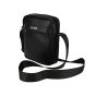 LOTTO Men's Crossbody Bag with Adjustable Strap, Faux Leather LTT-518 — logo detail