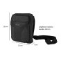 LOTTO Men's Crossbody Bag with Adjustable Strap, Faux Leather LTT-10 — view 10