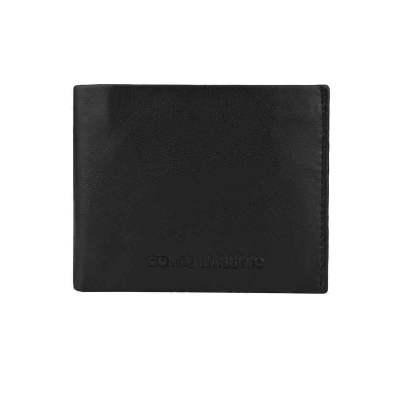 CONTE MASSIMO MEN'S SLIM WALLET GENUINE LEATHER ART11CA