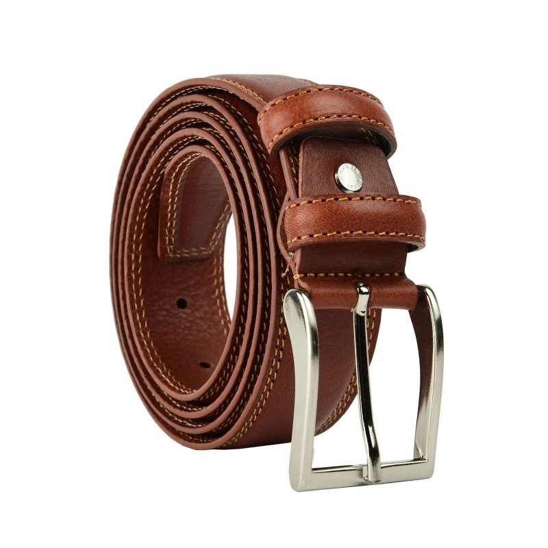 CEINTURE HOMME CONTE MASSIMO 3 CM MADE IN ITALY 730