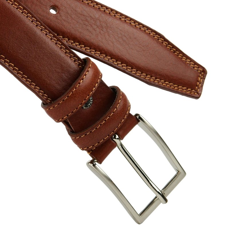 CONTE MASSIMO HERRENGÜRTEL 3 CM MADE IN ITALY 730 — Innenansicht