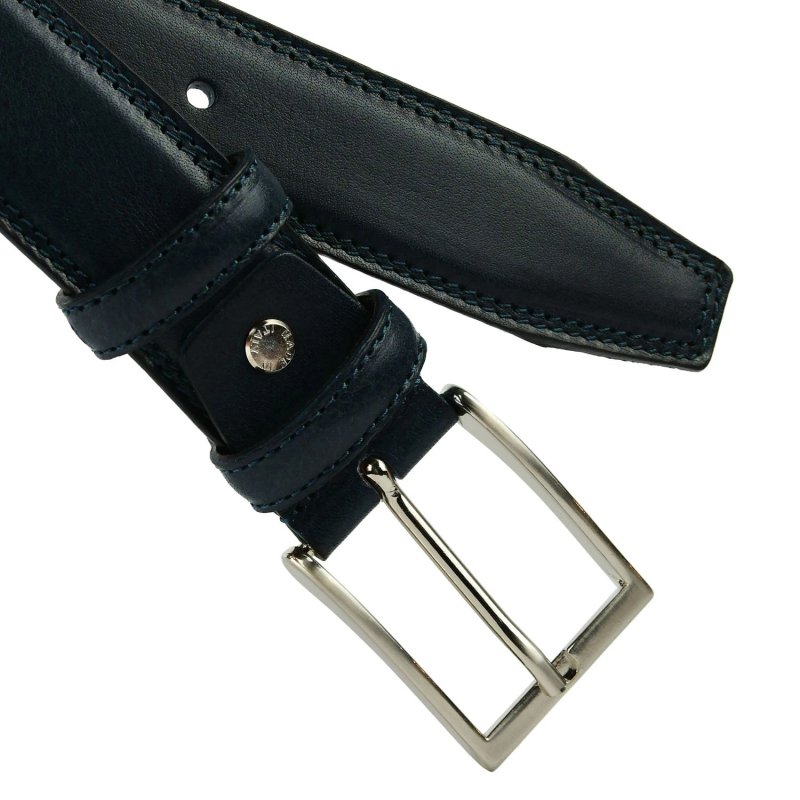 CONTE MASSIMO MEN'S BELT 3 CM MADE IN ITALY 730 — view 8