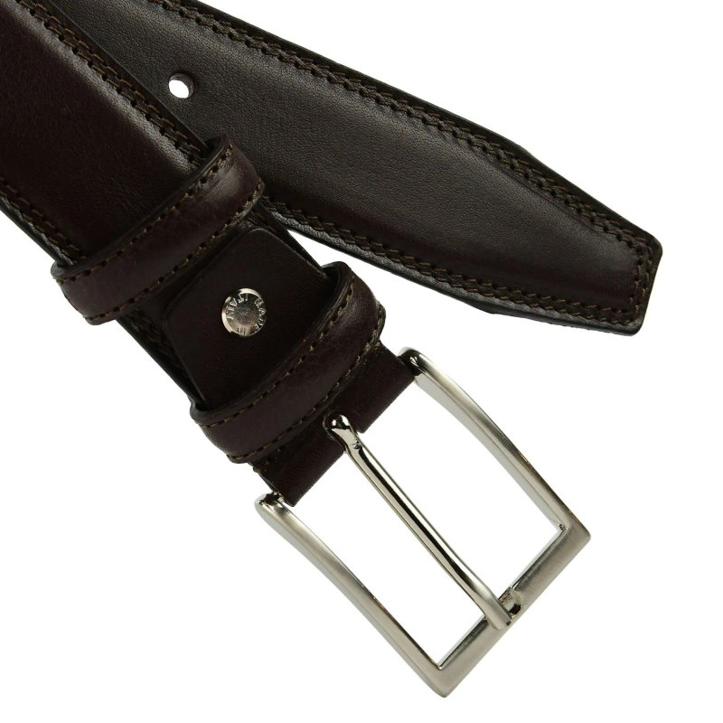 CONTE MASSIMO MEN'S BELT 3 CM MADE IN ITALY 730 — view 16