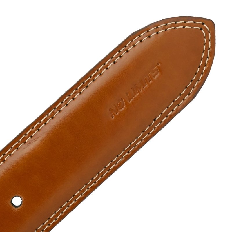CEINTURE NO LIMITS CUIR MADE IN ITALY 3,5 CM 5005 — vue arrière