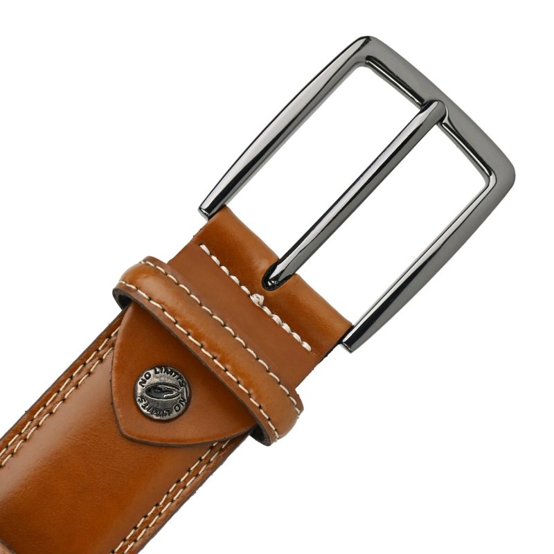 NO LIMITS LEATHER BELT MADE IN ITALY 3.5 CM 5005 — inside