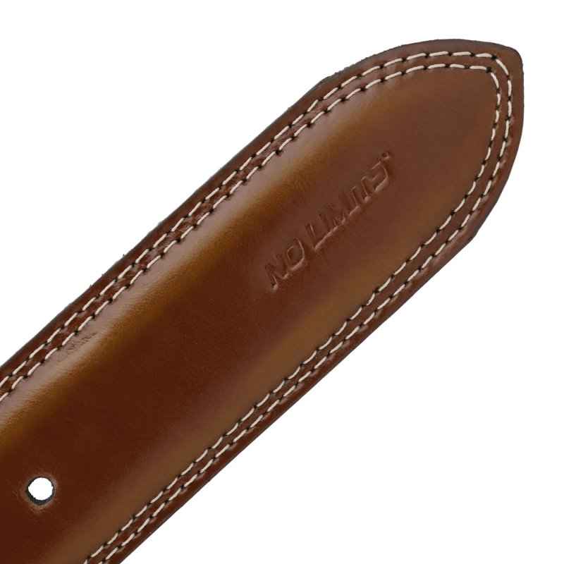 NO LIMITS HERRENGÜRTEL LEDER MADE IN ITALY 3,5 CM 5005 — Ansicht 7