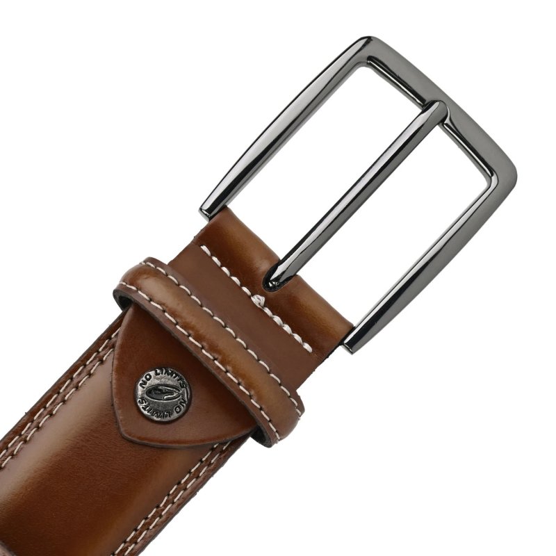 NO LIMITS HERRENGÜRTEL LEDER MADE IN ITALY 3,5 CM 5005 — Ansicht 8