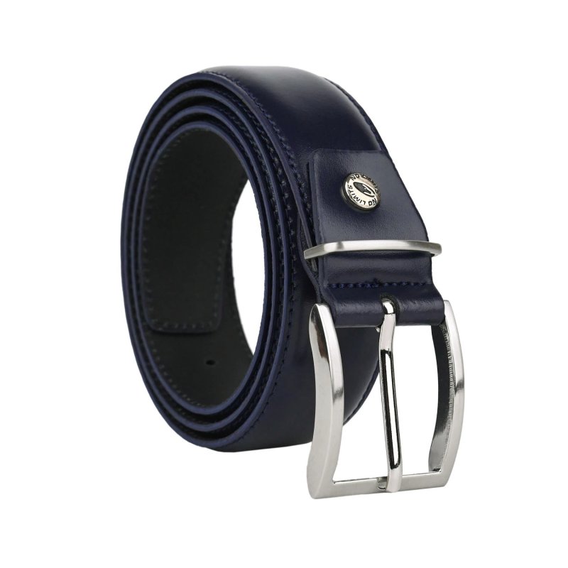 NO LIMITS Men's Leather Belt Made in Italy 3.5 cm