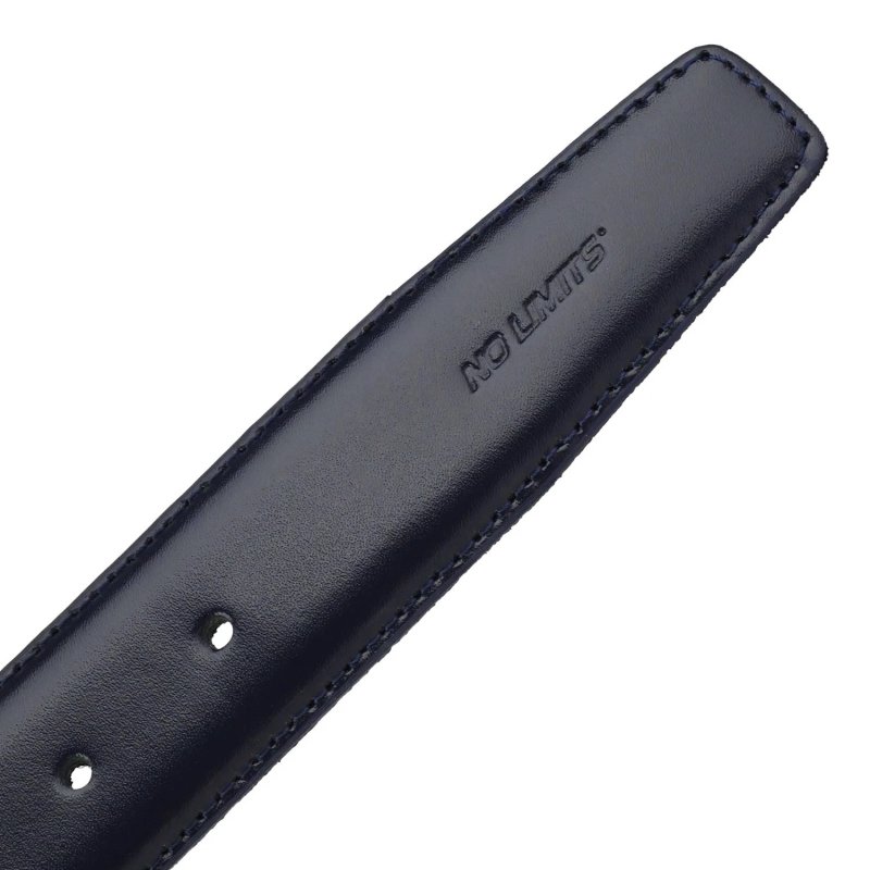 NO LIMITS HERRENGÜRTEL LEDER MADE IN ITALY 3,5 CM 5007 — Innenansicht
