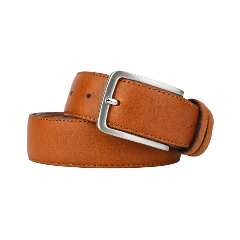 NO LIMITS HERRENGÜRTEL LEDER MADE IN ITALY 3,5 CM 5003 — Logo-Detail