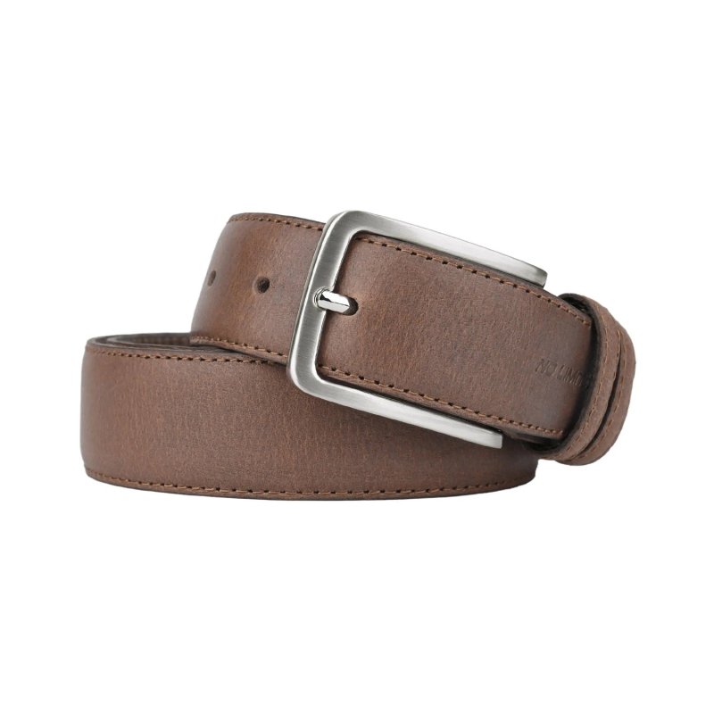 NO LIMITS HERRENGÜRTEL LEDER MADE IN ITALY 4 CM 5004 — Vorderansicht