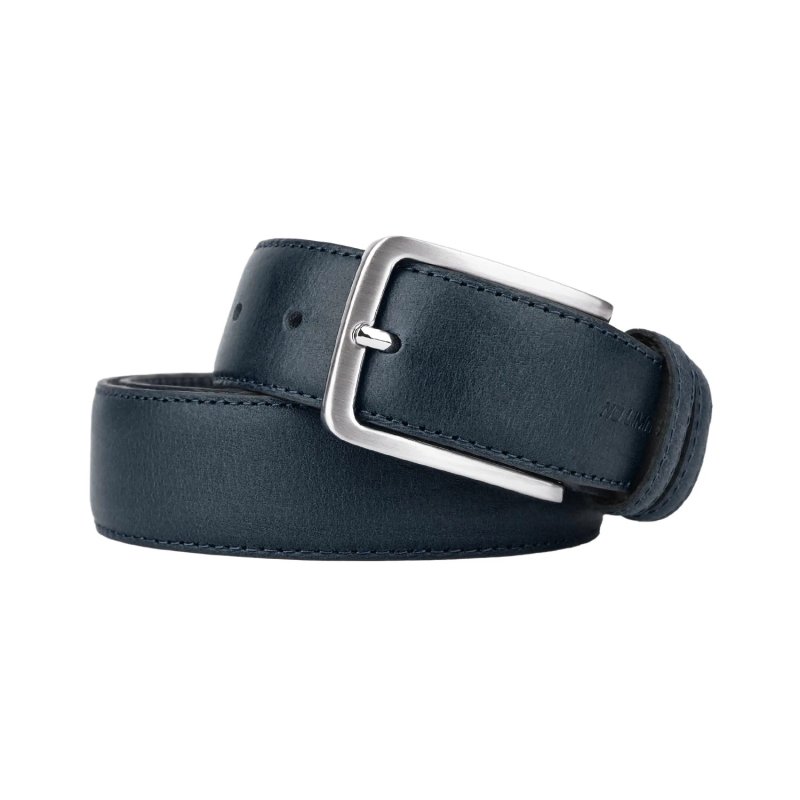 NO LIMITS HERRENGÜRTEL LEDER MADE IN ITALY 4 CM 5004 — Logo-Detail