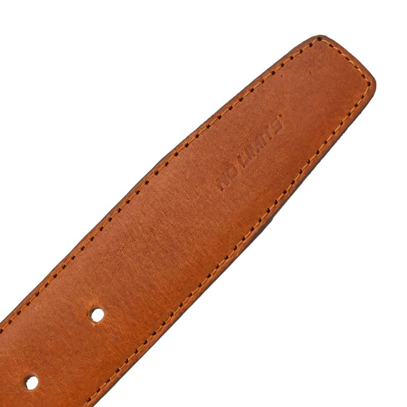 NO LIMITS HERRENGÜRTEL LEDER MADE IN ITALY 4 CM 5004 — Ansicht 12