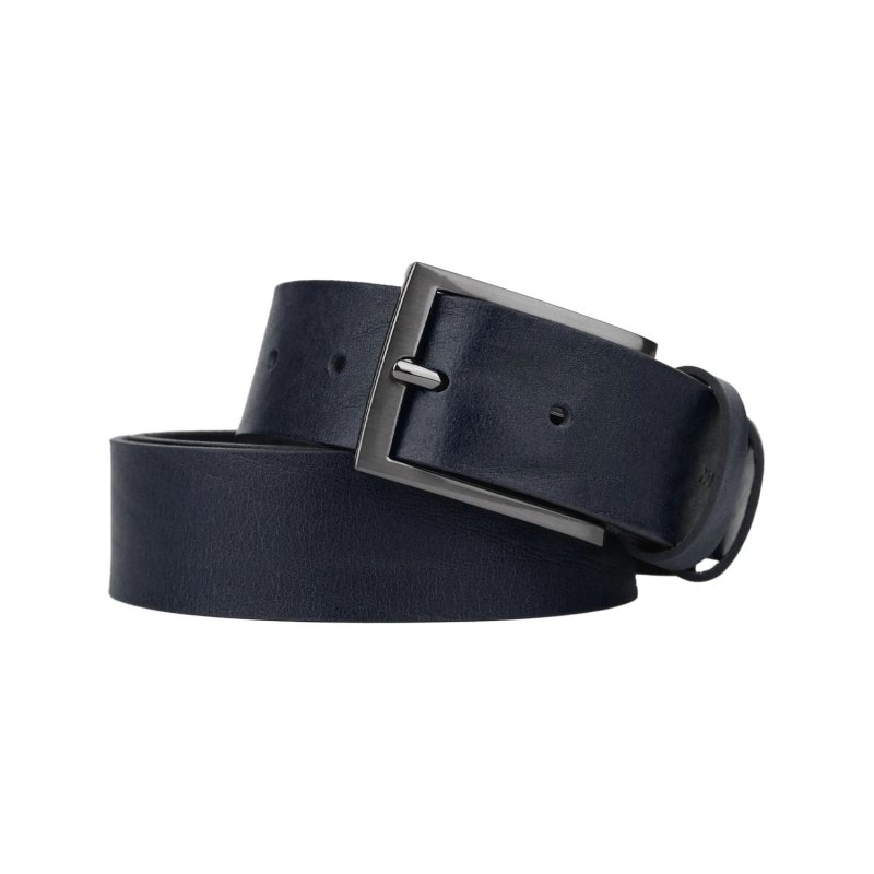 NO LIMITS HERRENGÜRTEL LEDER MADE IN ITALY 4 CM 5001 — Vorderansicht