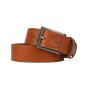 CEINTURE NO LIMITS CUIR MADE IN ITALY 4 CM 5001 — détail logo