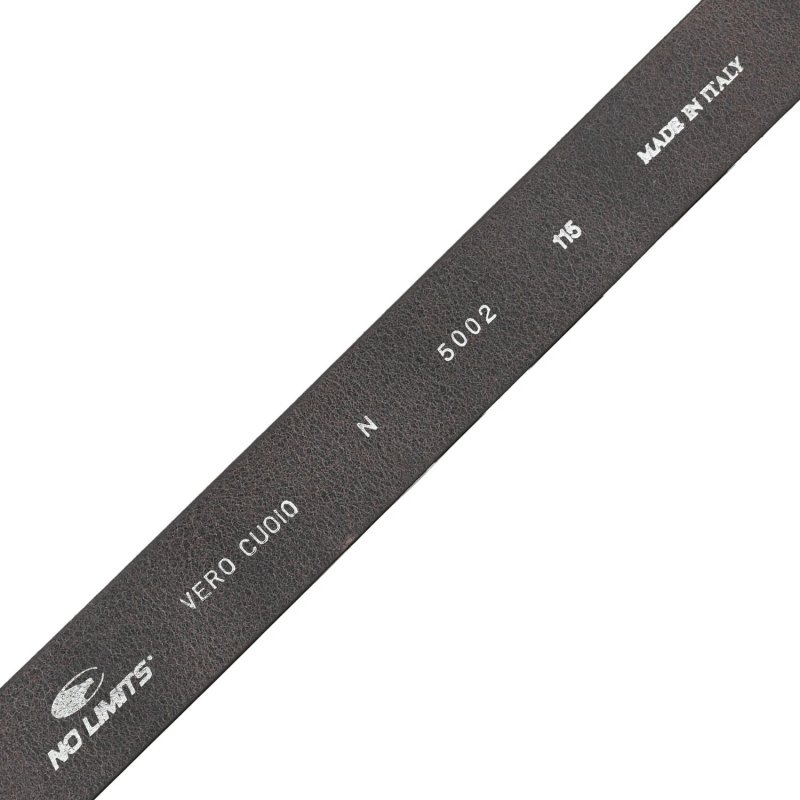 CINTURÓN NO LIMITS PIEL MADE IN ITALY 3,5 CM 5002 — interior