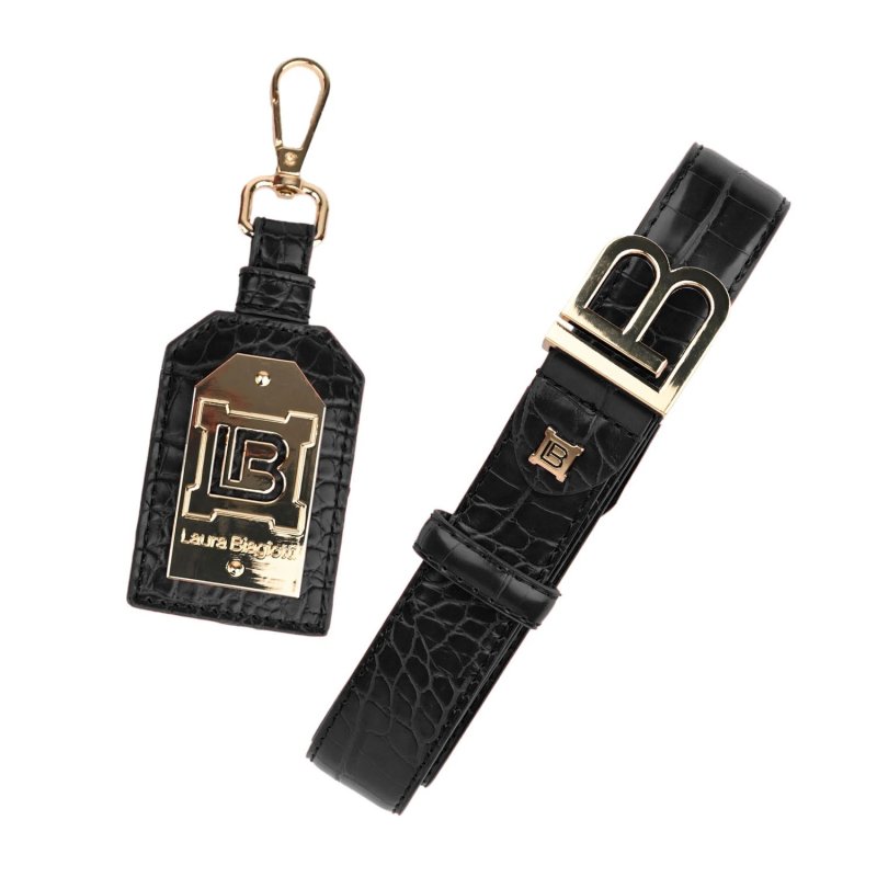 LAURA BIAGIOTTI COFFRET CADEAU FEMME PORTE-CLÉS + CEINTURE 041 — vue 7