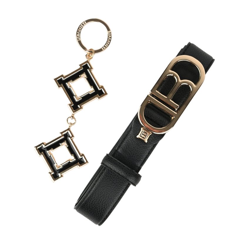 LAURA BIAGIOTTI WOMEN'S GIFT SET WALLET + BELT 043 — front view