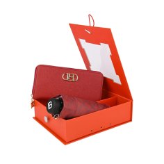 LAURA BIAGIOTTI GESCHENKBOX DAMEN GELDBÖRSE + REGENSCHIRM 047