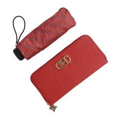 LAURA BIAGIOTTI WOMEN'S GIFT SET WALLET + UMBRELLA 047 2
