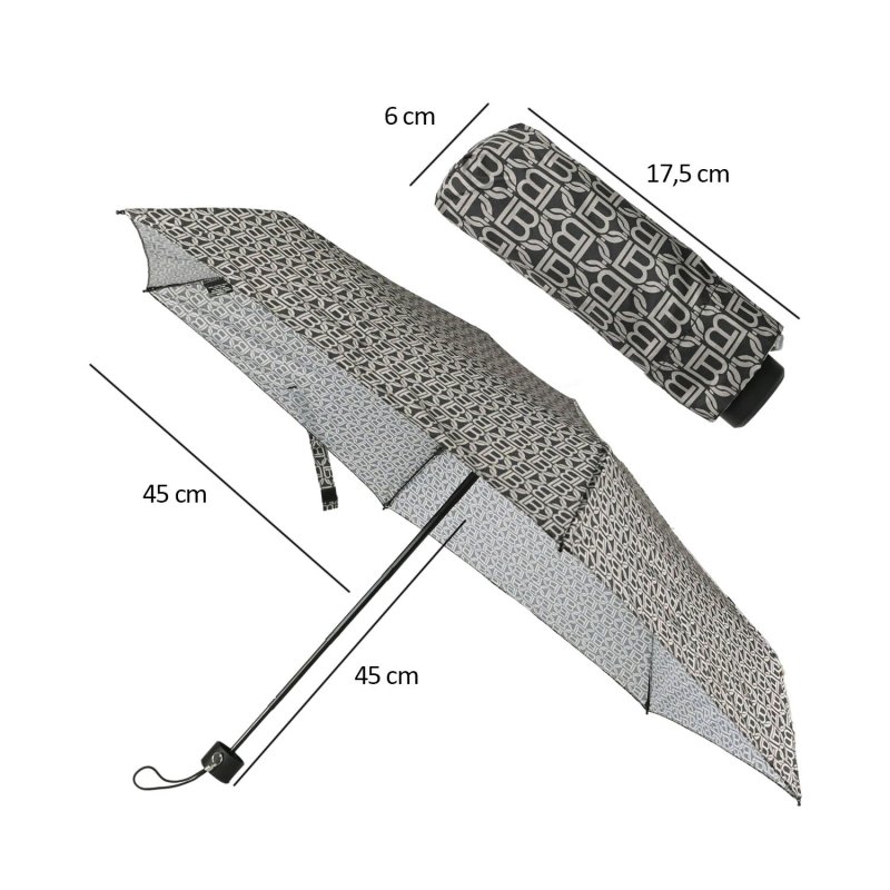 LAURA BIAGIOTTI GESCHENKBOX DAMEN GELDBÖRSE + REGENSCHIRM 050 — Rückansicht