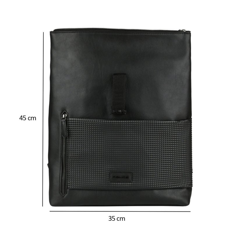 POLICE RUCKSACK HERREN KUNSTLEDER SCHWARZ PTP10564947 — Detail