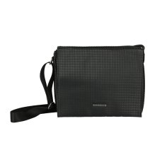 POLICE SACOCHE BANDOULIÈRE HOMME SIMILICUIR PORTE-PC NOIR PT102153