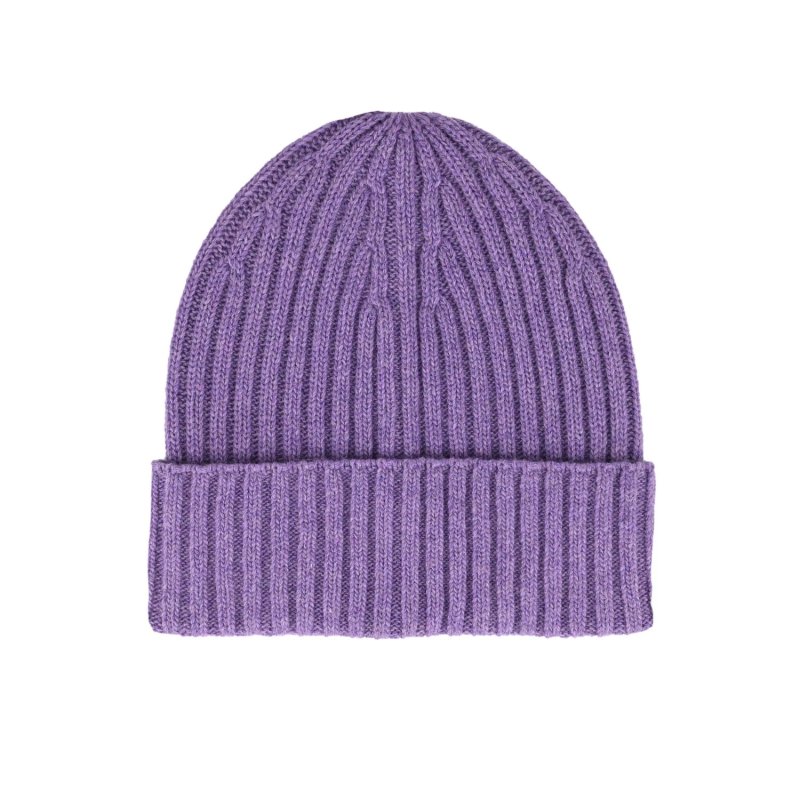 CONTE MASSIMO WOOL BEANIE HAT UNISEX MADE IN ITALY — view 17