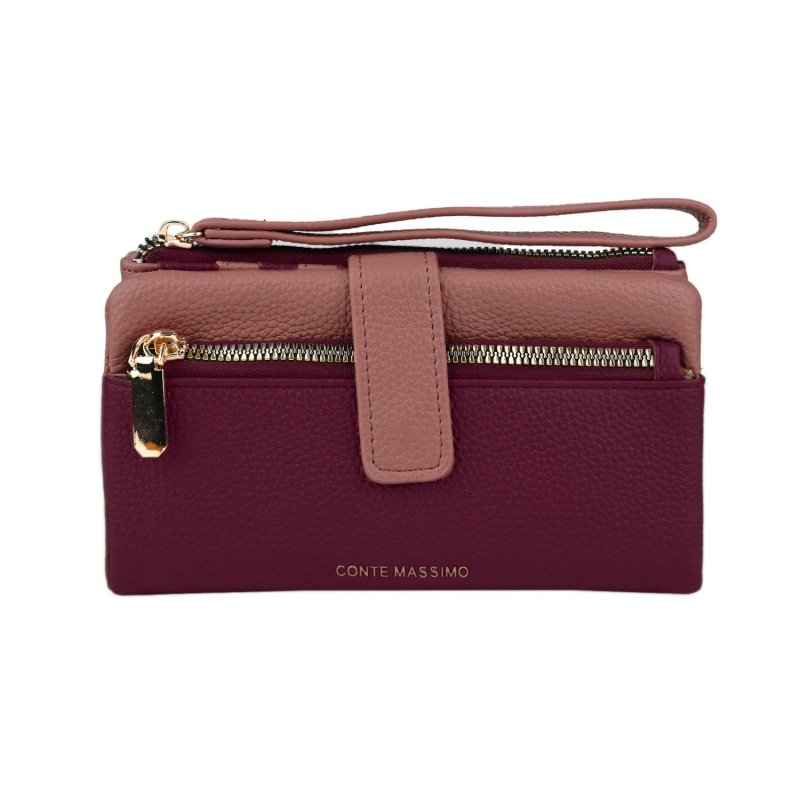 CONTE MASSIMO DAMENBRIEFTASCHE KUNSTLEDER CM-6513 — Detail