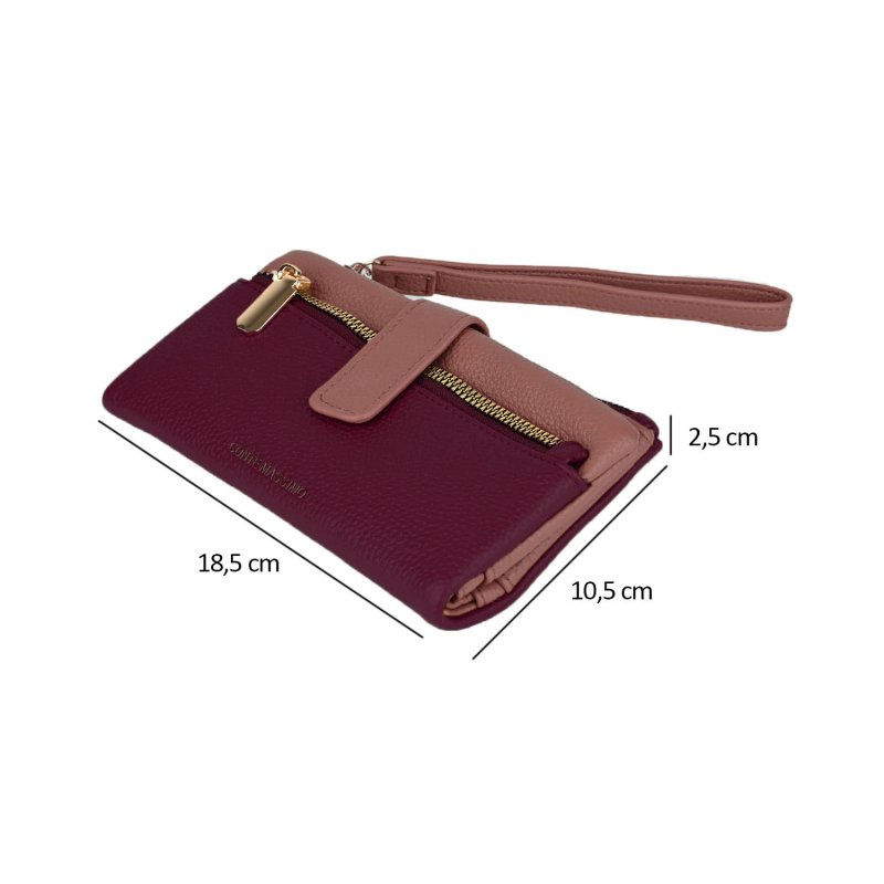 CONTE MASSIMO WOMEN'S FAUX LEATHER WALLET CM-6513 — view 7