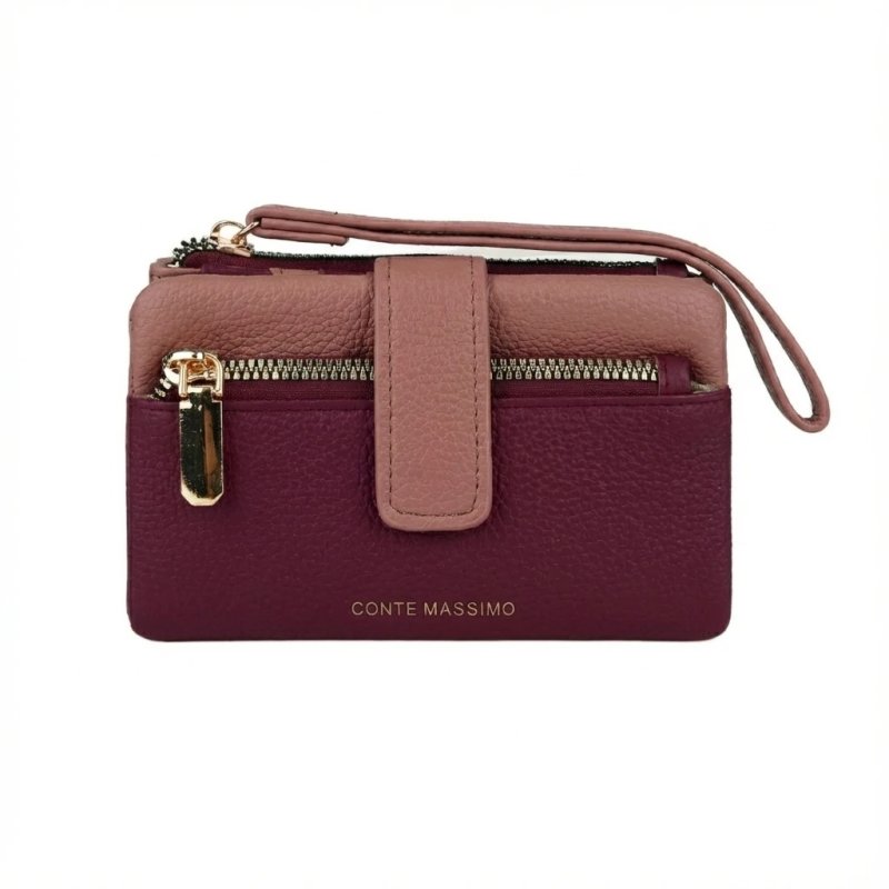 CONTE MASSIMO DAMENBRIEFTASCHE KUNSTLEDER CM-6515