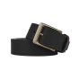 NO LIMITS LEATHER BELT 4 CM 850 — logo detail