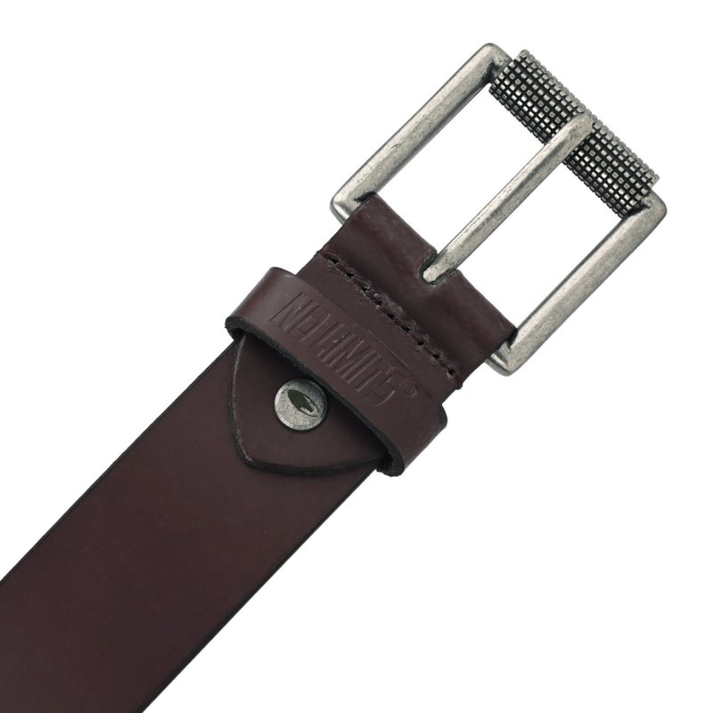 NO LIMITS LEATHER BELT 4 CM 132 — view 7