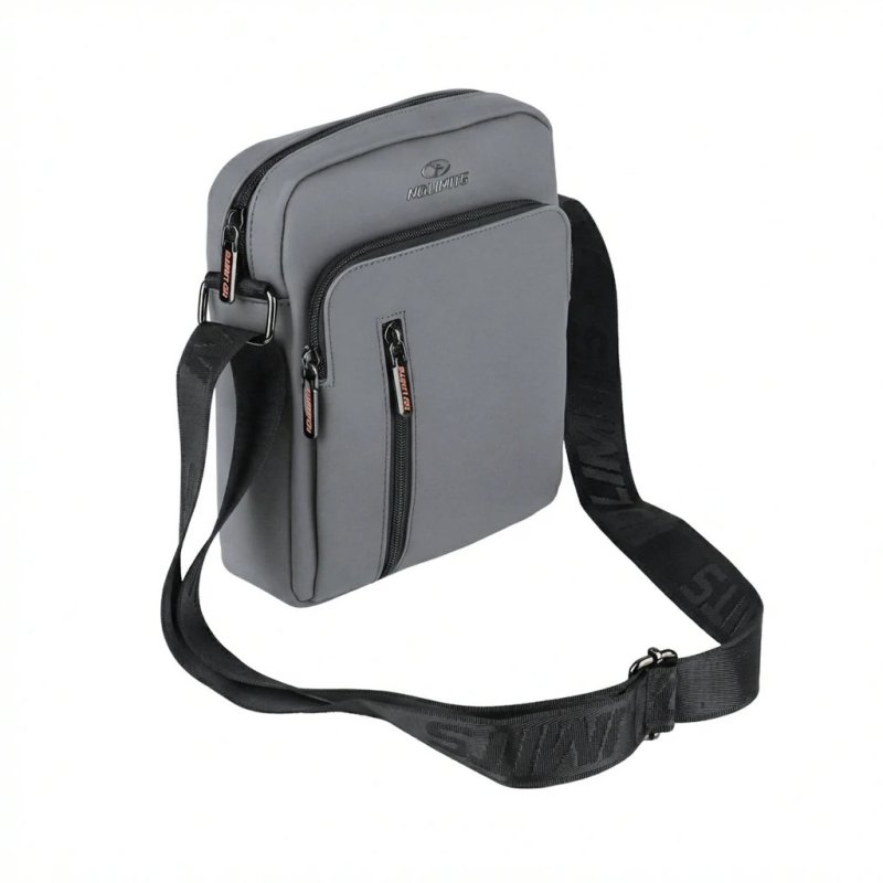 NO LIMITS SAC BANDOULIÈRE HOMME PU 01-01 — détail logo