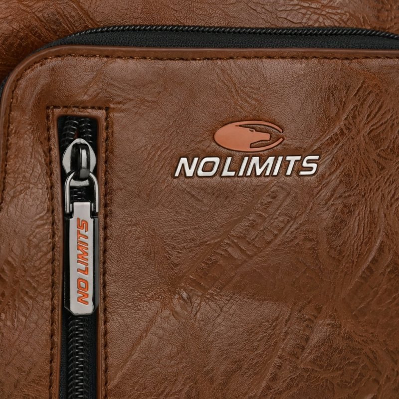 NO LIMITS HERREN-UMHÄNGETASCHE KUNSTLEDER 03-02 — Innenansicht