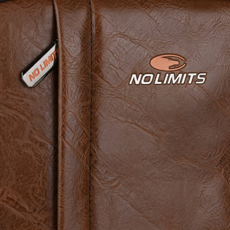 NO LIMITS MEN'S CROSSBODY BAG FAUX LEATHER 03-03 — view 10