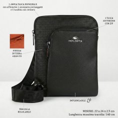 NO LIMITS SAC BANDOULIÈRE HOMME SIMILICUIR 04-04 2