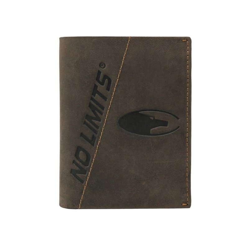 NO LIMITS HERRENBRIEFTASCHE VERTIKAL LEDER 803-5 — Detail