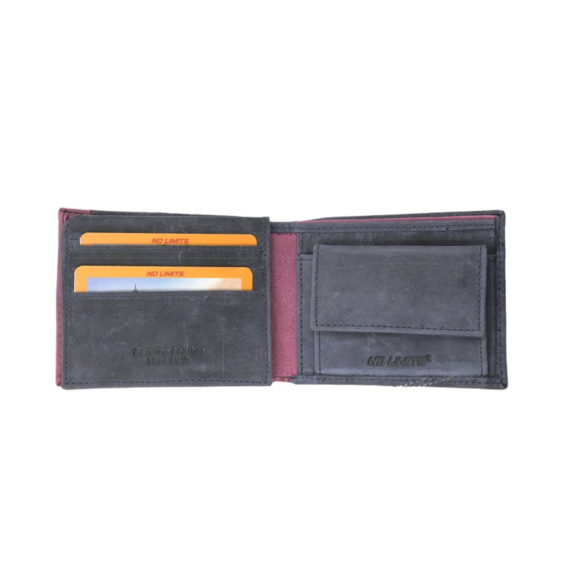 NO LIMITS PORTEFEUILLE HOMME CUIR 804-992 — vue de face