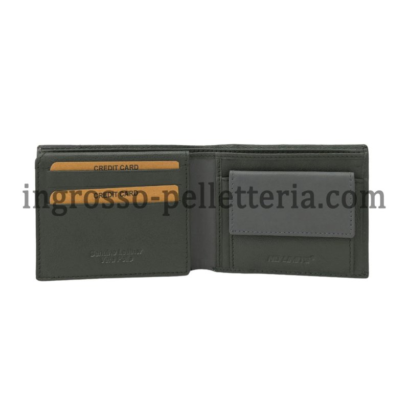 NO LIMITS PORTAFOGLIO UOMO PELLE PLAIN-992 — vista 10