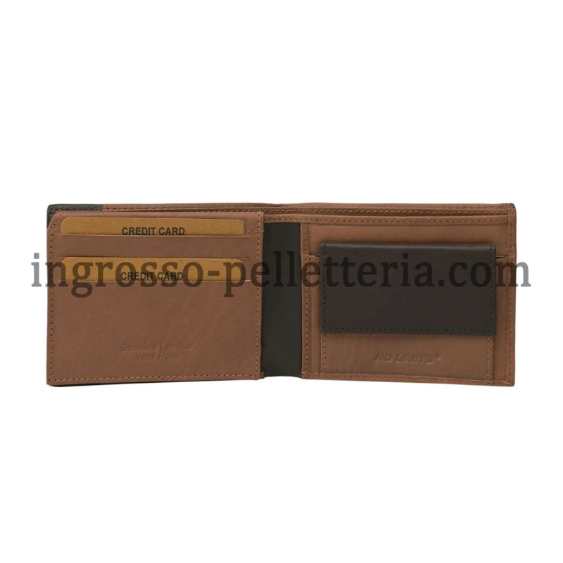 NO LIMITS PORTAFOGLIO UOMO PELLE PLAIN-992 — vista 18