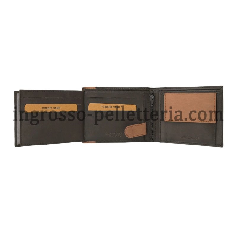 NO LIMITS CARTERA HOMBRE PIEL PLAIN-76 — vista trasera